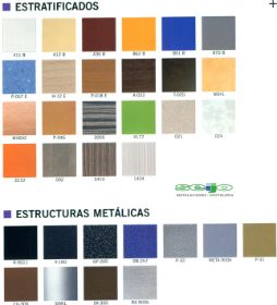 Acabados estructuras metálicas y estratificados encimeras
