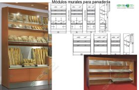 Modulos cafeteria panaderia. 